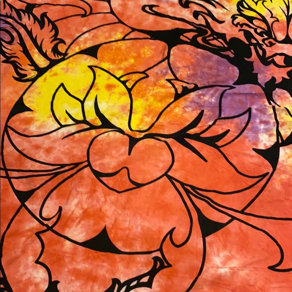 XL KOI FISH TAPESTRY 80in by 90in